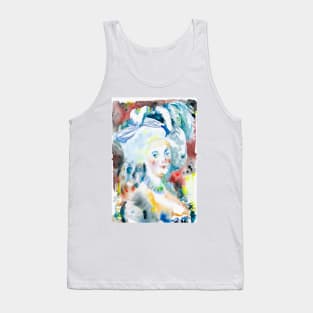 MARIE ANTOINETTE watercolor portrait Tank Top